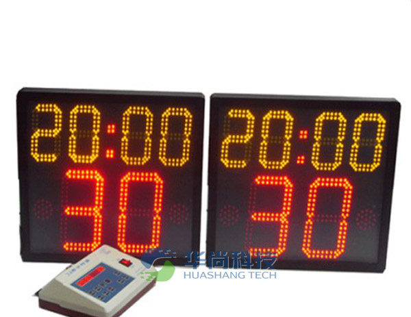 篮球24秒计时器带比赛时间HS-XT124